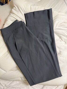 Athleta gray/blue Boot Cut Flare Pants